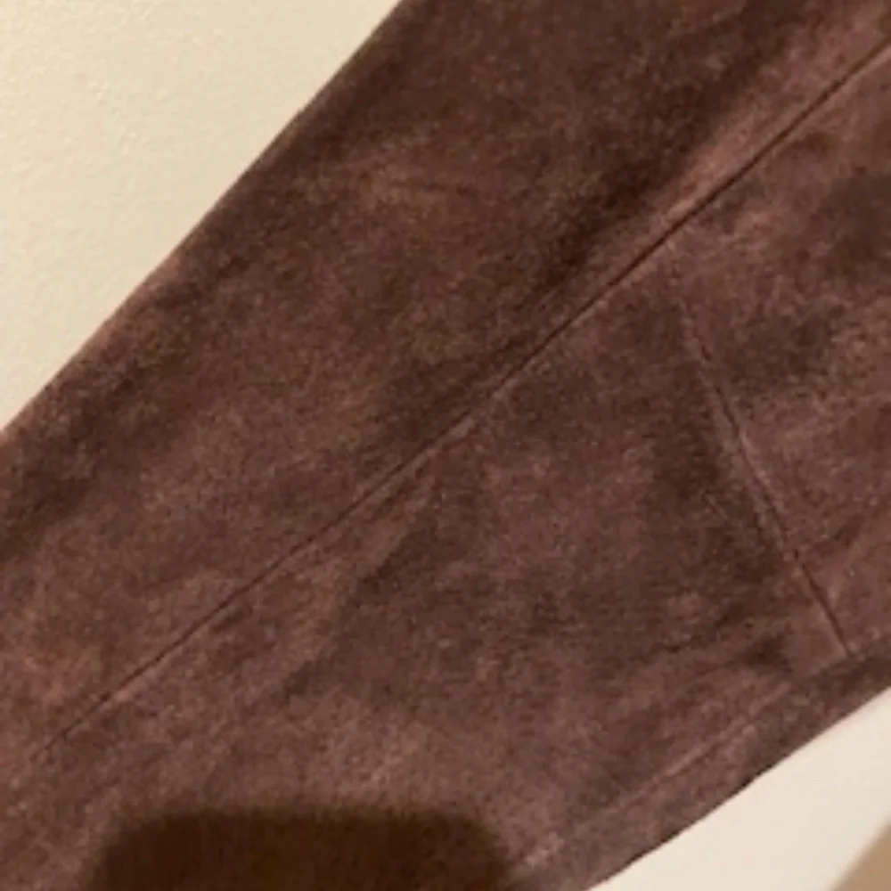 a' la carte - Brown Suede Jacket - Size Small - Picture 6 of 12